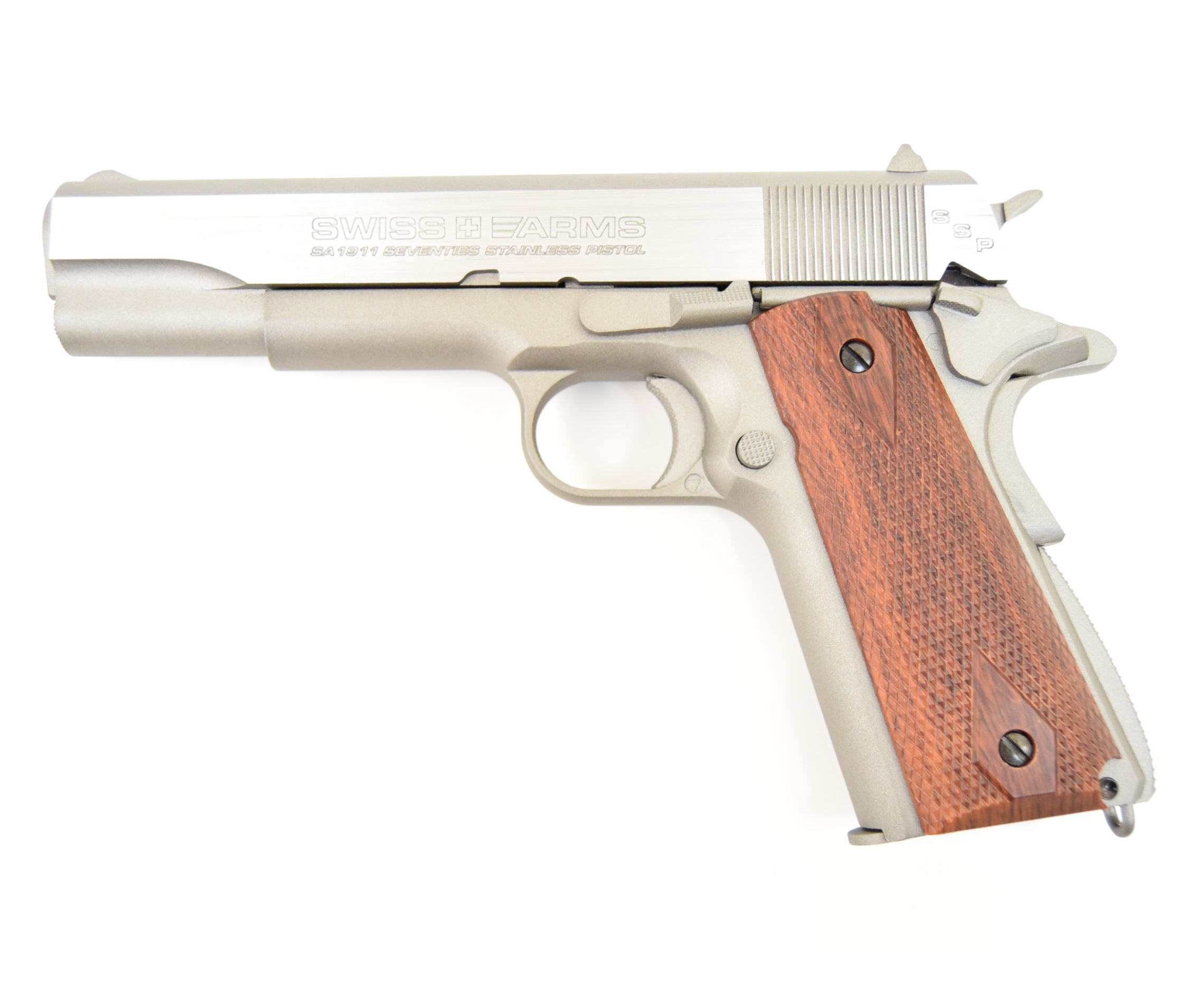 Пистолет SA1911SSP, к.4,5мм (blowback, мет.)