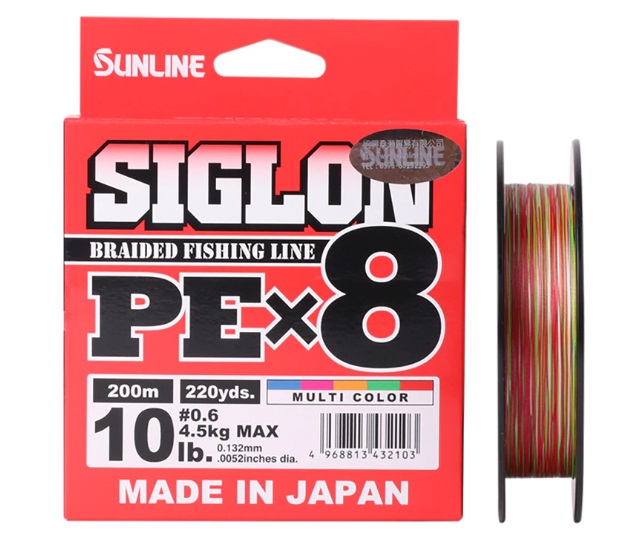 Леска плетеная Sunline Siglon PE X8, light green, 100м