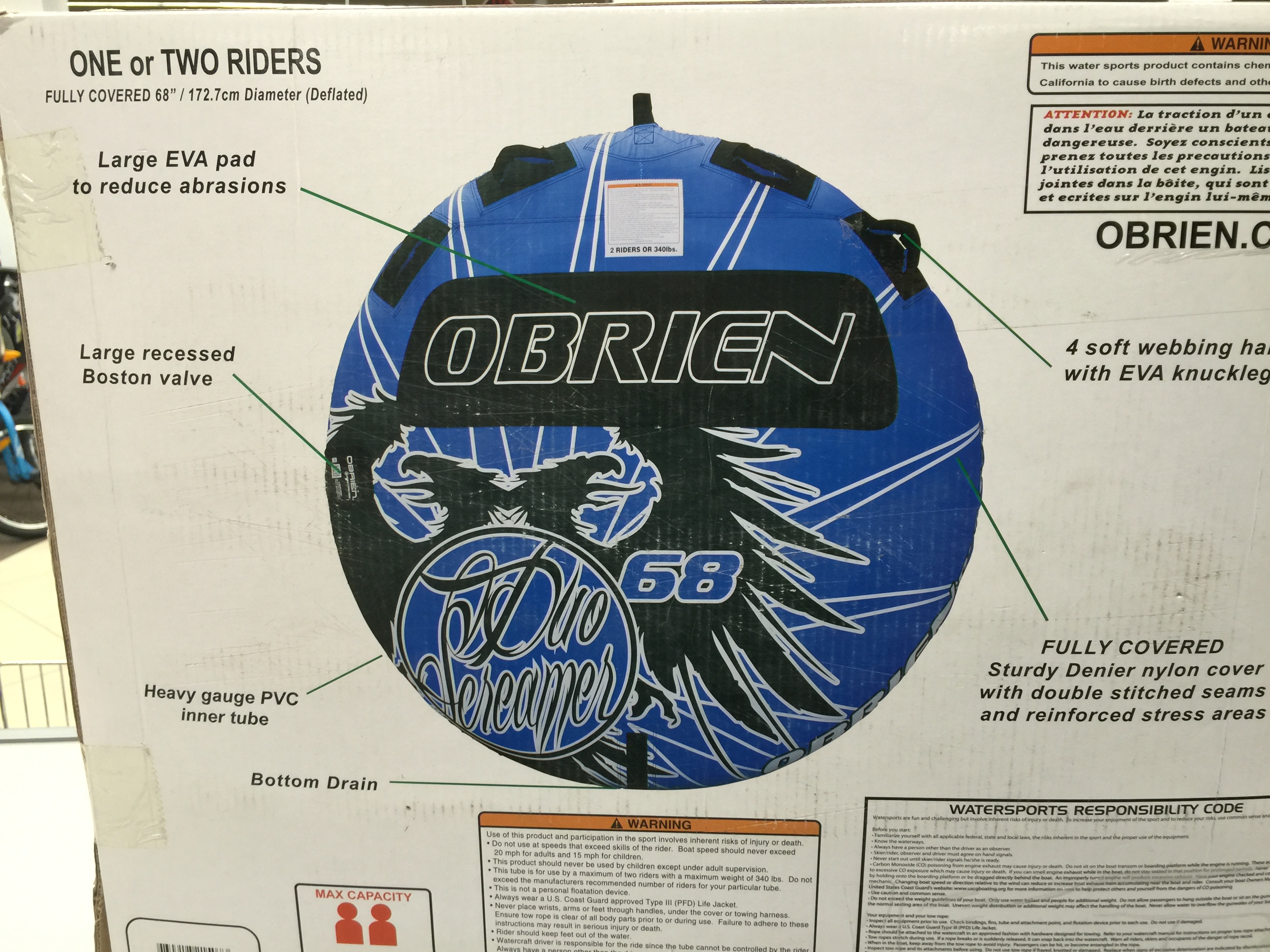 Баллон 2-х мест буксир-ый Duo Screamer