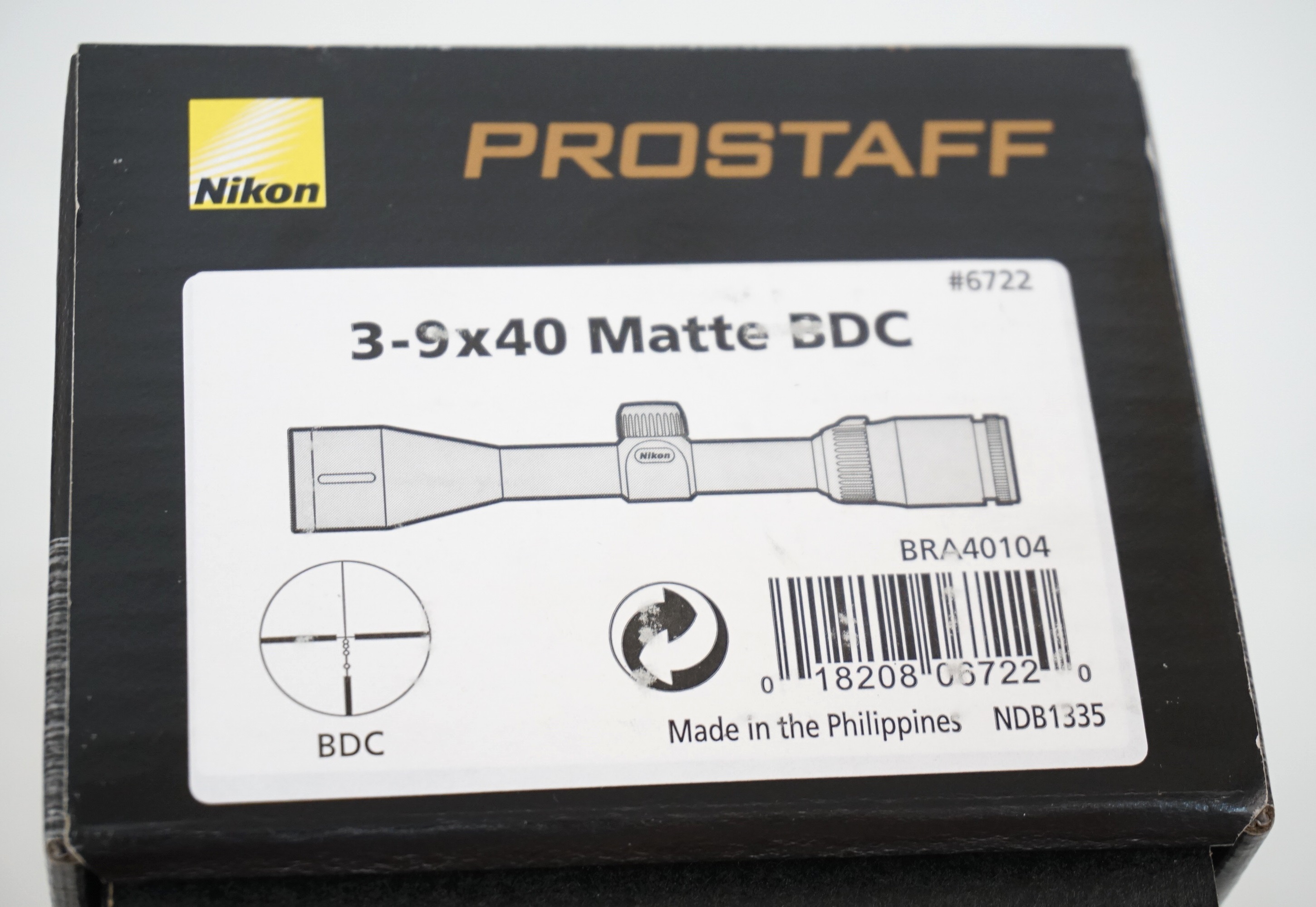 Прицел Prostaff 3-9*40, Matte BDC