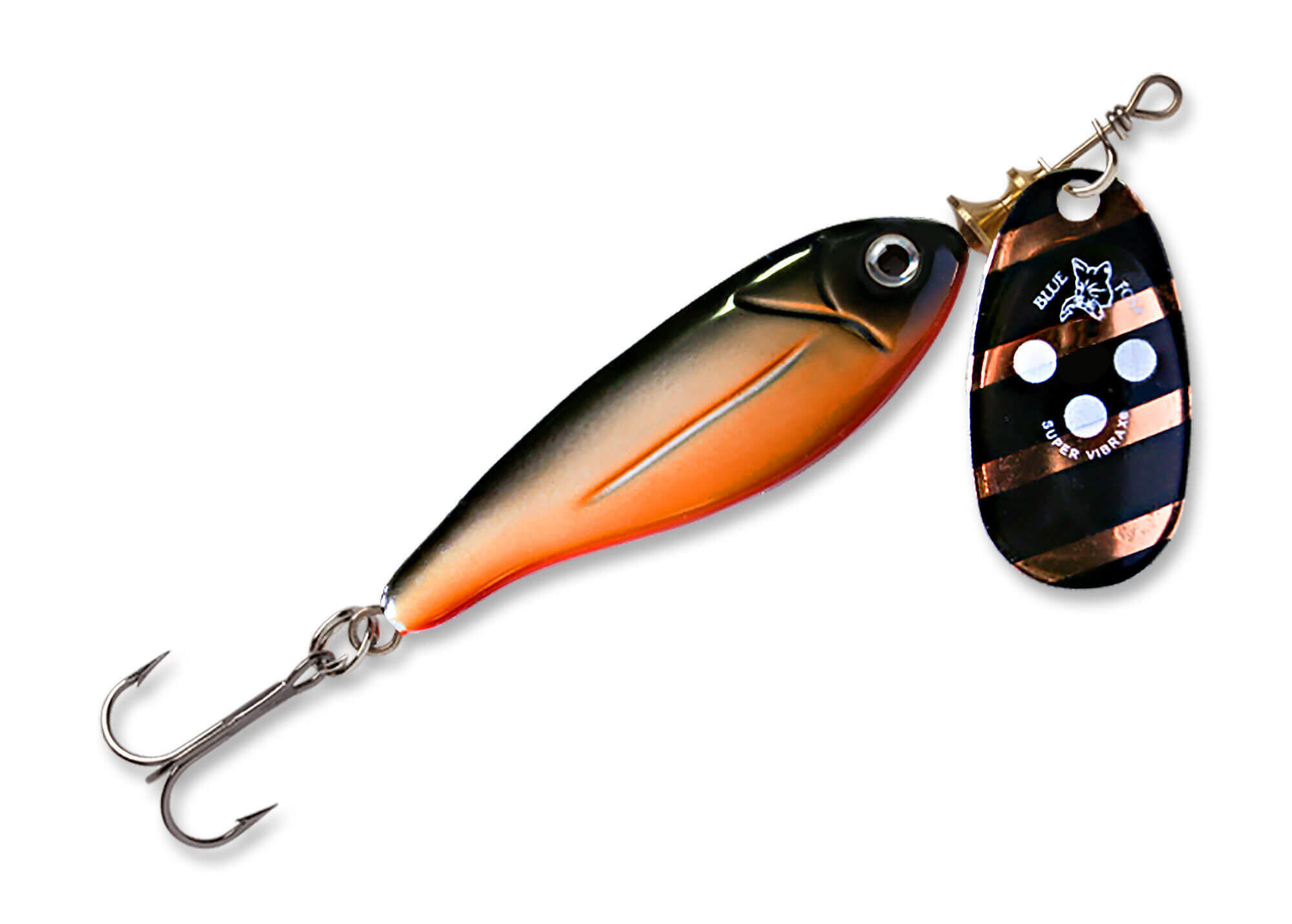 Блесна Minnow Super Vibrax, №2, 9г, CB